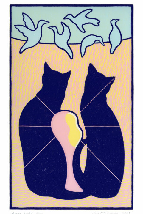 Two cats